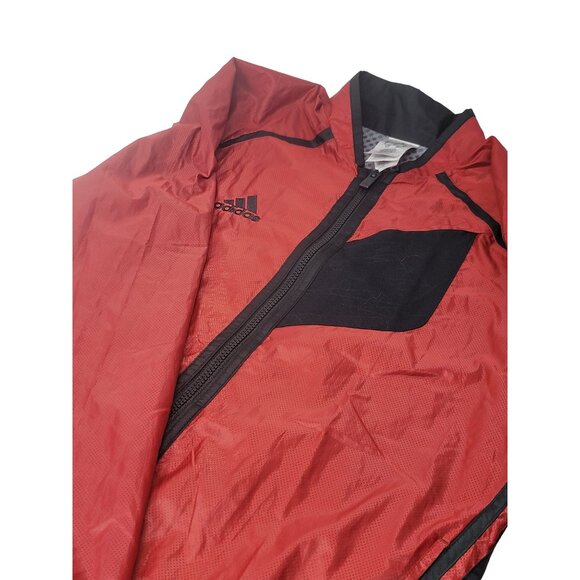 Adidas Crazy Ghost Track Jacket Size Small Maroon‎ Full Zip Pockets - Picture 3 of 6